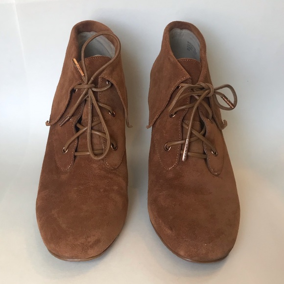 Michael Kors Suede Ankle Boots - Picture 3 of 10